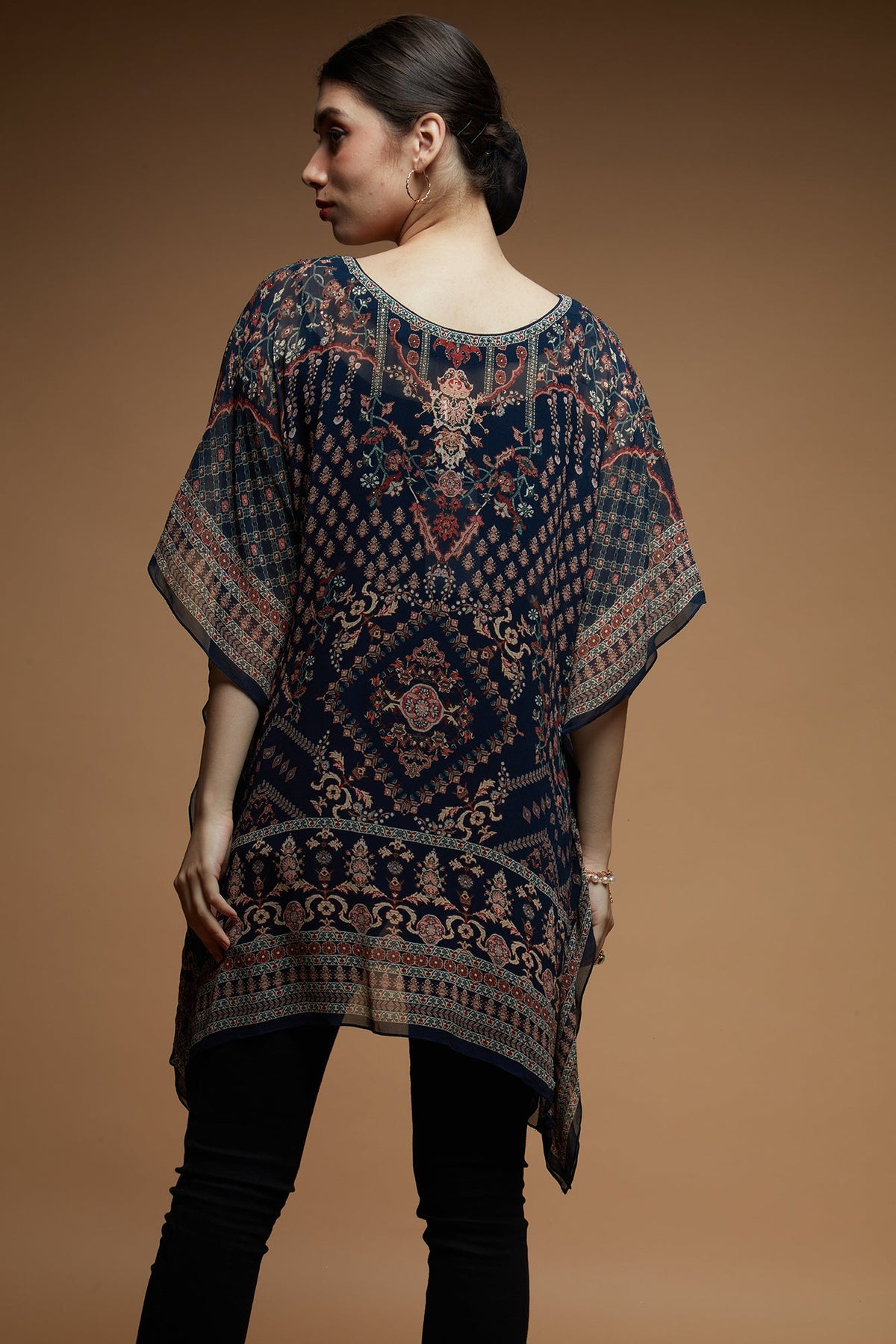 Blue Color Short Farasha