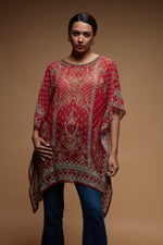 Red Color Short Farasha