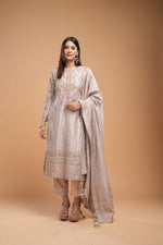Beige Color Suit Set