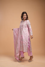 Baby Pink Color Suit Set