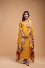 Mustard Color Suit Set