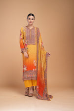 Mustard Red Color Kurta