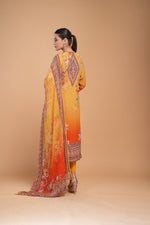 Mustard Red Color Kurta