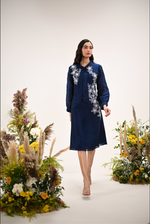 Navy Monochrome Muse dress