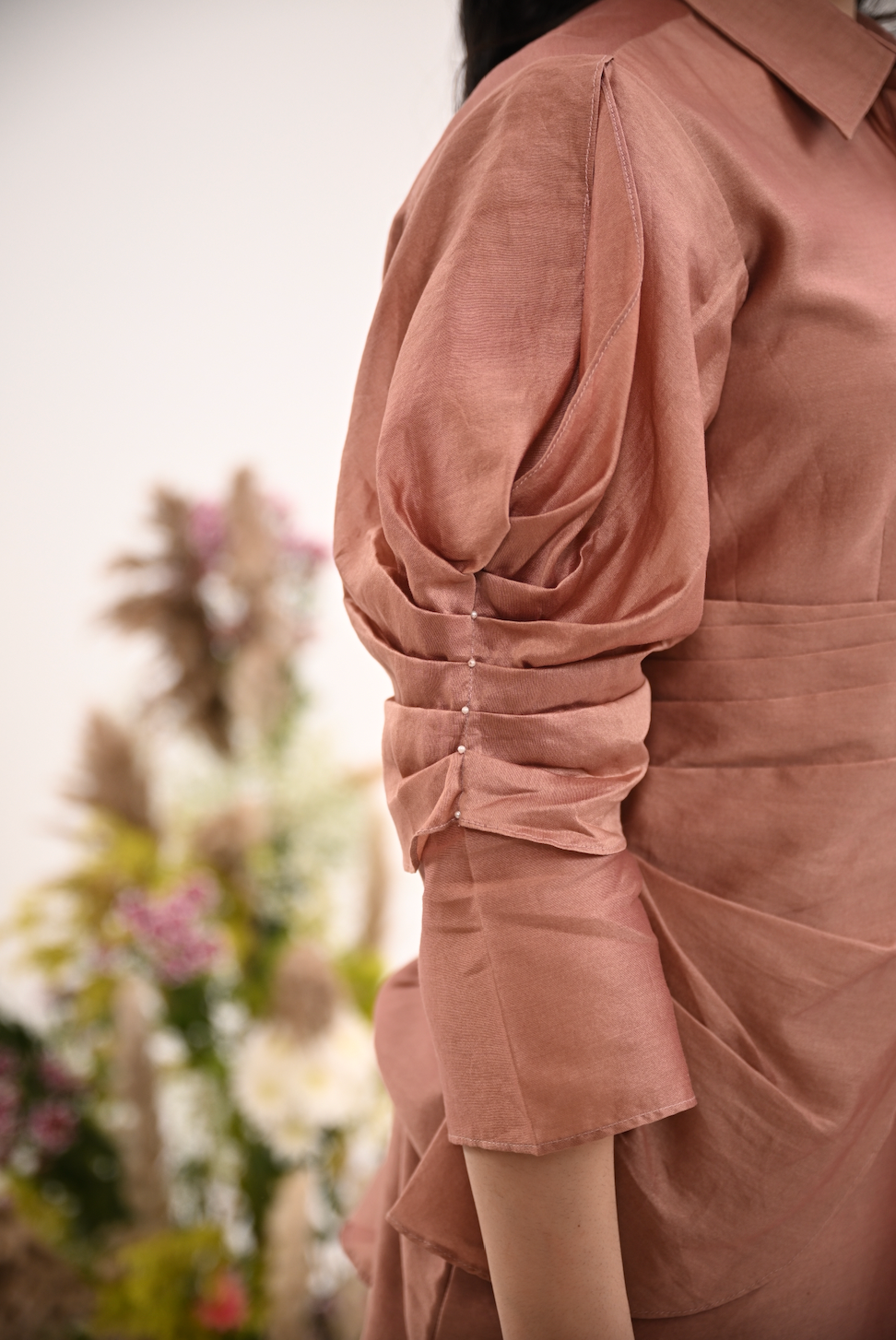 Draped Bow Coord Set