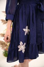 Navy Blue Rosa Dress