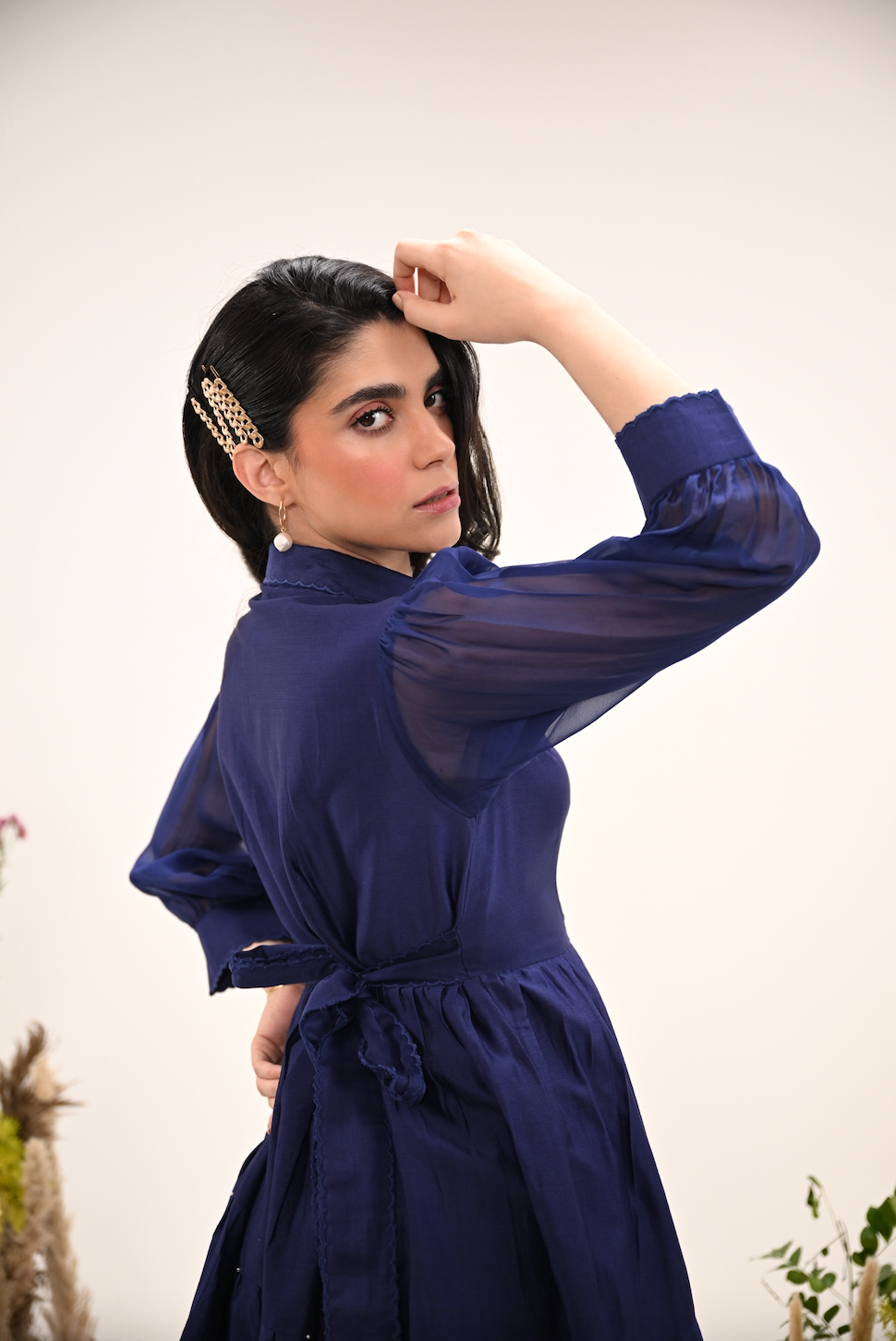 Navy Blue Rosa Dress