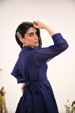 Navy Blue Rosa Dress