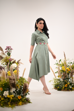 Teal Rosebay Dress
