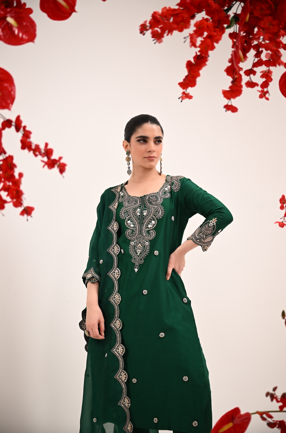 Emerald Meher Set