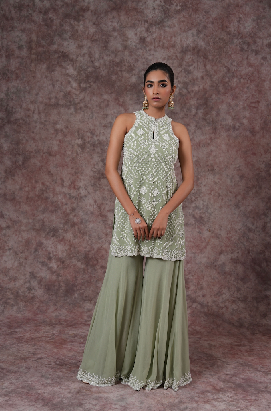 MINT CULOTTESUIT SET