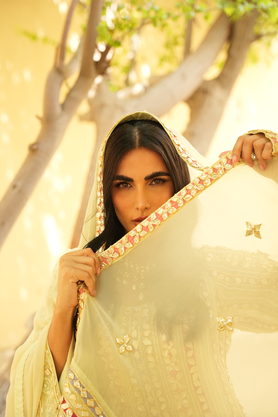 MINT GREEN MULTI-COLOUR PARISAA GARARA