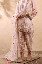 Light Pink Dhoti Set