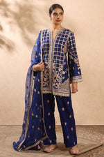 Royal Blue Kurta Pant Set