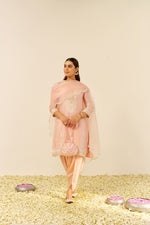 ZAHRA - SHORT KURTA WITH DHOTI AND DUPATTA