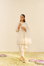 ZAISHA - SHORT KURTA WITH DHOTI AND DUPATTA