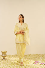 SARA - SHORT KURTA WITHSALWAR AND DUPATTA