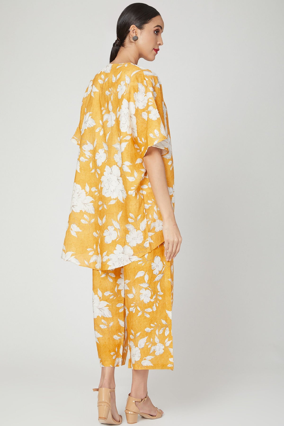 Digital Print Cape And Pants