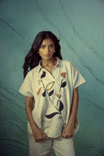 BEIGE PINTUCKEMB BOLERO SET